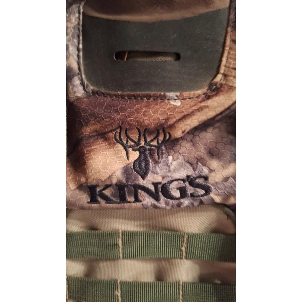 Kings Camo Mountain Shadow 1800 Core Hunter Day Pack Backpack
